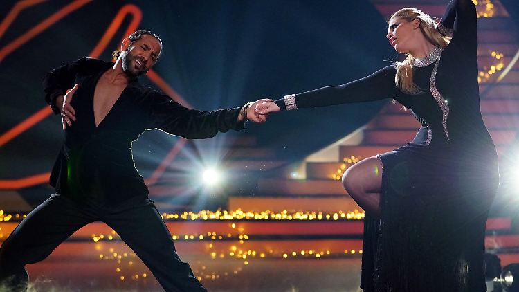 Haben die Jury noch nicht ganz überzeugt: Angelina Kirsch und Massimo Sinató.