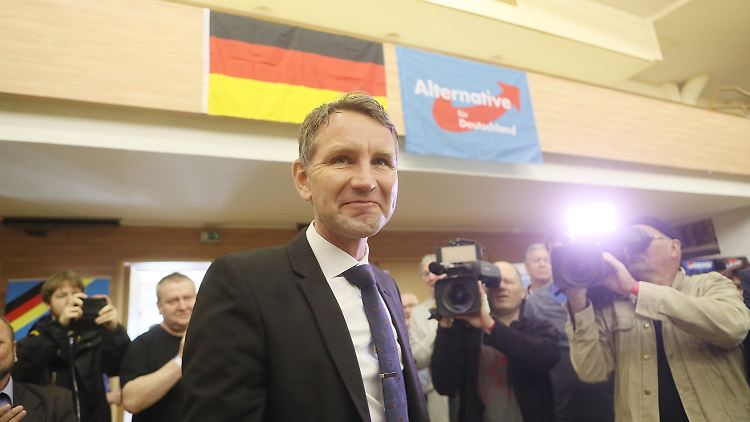 Die AfD Thüringen wählte ihren Landesvorsitzenden Björn Höcke zum Delegierten für den Bundesparteitag.