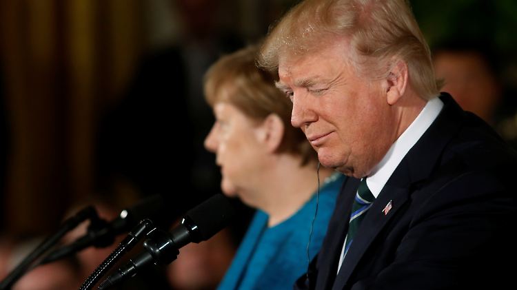 Donald Trump will von der Kanzlerin am Telefon erfahren haben, dass sie ihn auch mag.