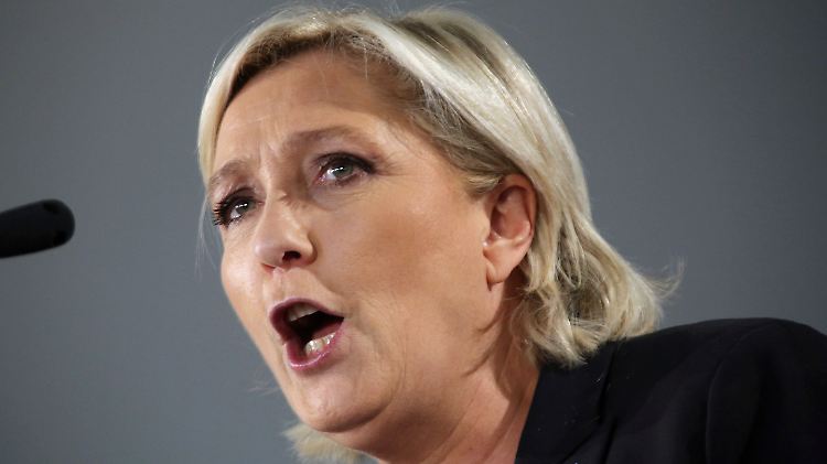 Marine Le Pen hat alle Vorwürfe bisher als politisch motiviert zurückgewiesen.
