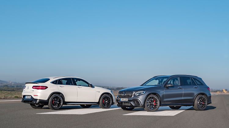 Egal ob SUV oder SUV Coupé. Als GLC 63 oder 63 S steckt die Bestie nur in einem anderen Kleid.