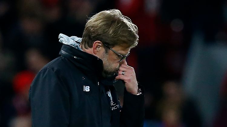 Der Verzweiflung nahe: Liverpool-Coach Jürgen Klopp.