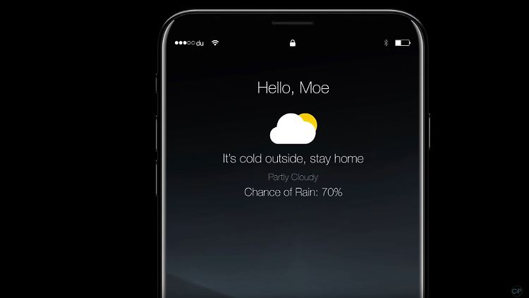 So stellt sich der Designer Moe Slah das iPhone 8 vor.