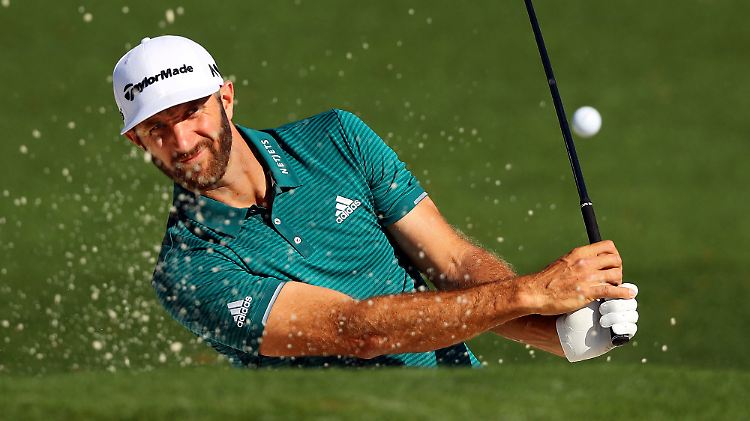 "Und dann passiert mir so ein blöder Unfall": Dustin Johnson.