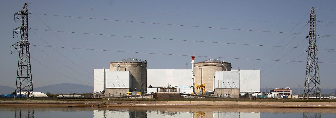 In Deutschland besonders umstritten ist das AKW Fessenheim an der deutschen Grenze.