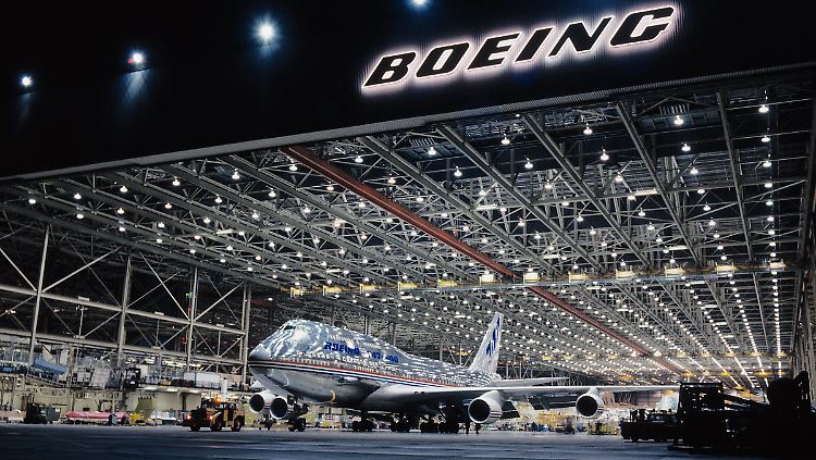 747-Produktion in Everett: In Everett am Pazifik betreibt Boeing sein Hauptwerk - mit einem der größten Gebäude der Welt.