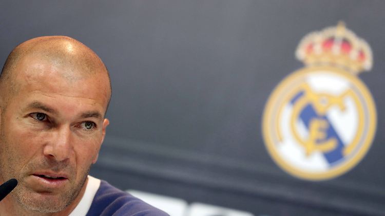 Zinédine Zidane ist (noch) Trainer von Real Madrid.