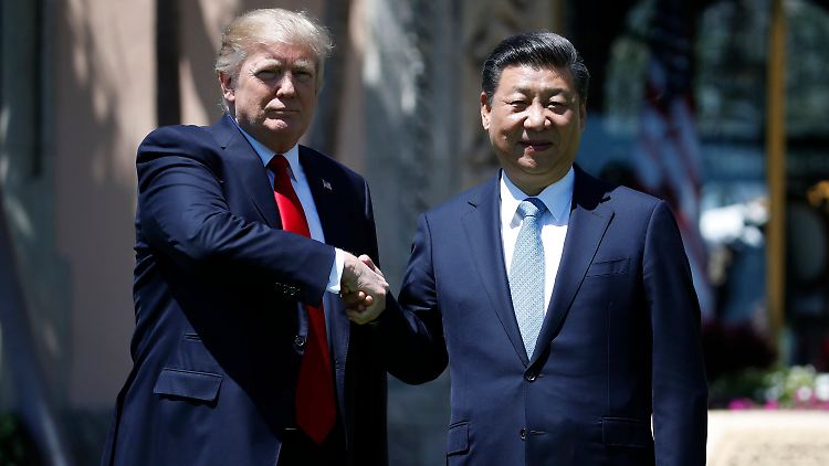 Donald Trump und Xi Jinping führen eine "herausragende Beziehung" - behauptet jedenfalls der US-Präsident.