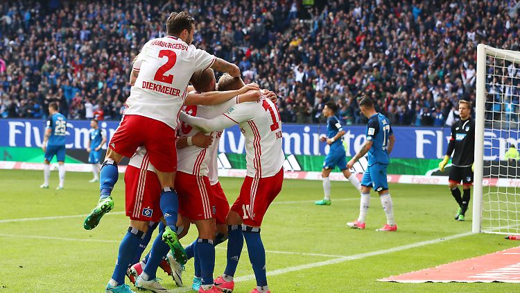 Zweimal Aaron Hunt für den Hamburger SV - darauf fand Hoffenheim keine Antwort.
