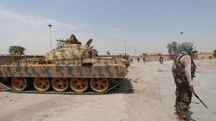Ein Kämpfer der Kurdenmiliz YPG in Syrien.