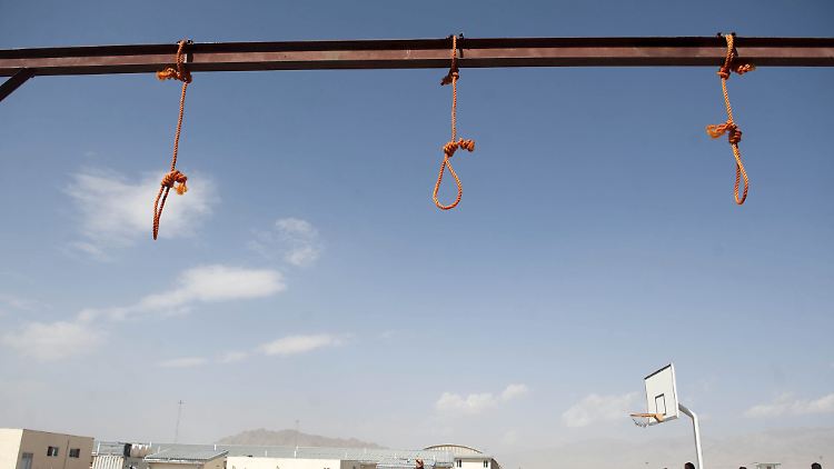 Hinrichtungsplatz in Kabul im Jahr 2014: Die Zahl der Todesurteile ist 2016 drastisch gestiegen.