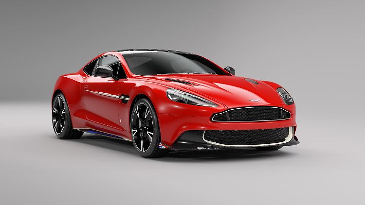 Der Aston Martin Vanquish S "Red Arrows Edition" ist eine Hommage an die gleichnamige Kunstflugstaffel. 