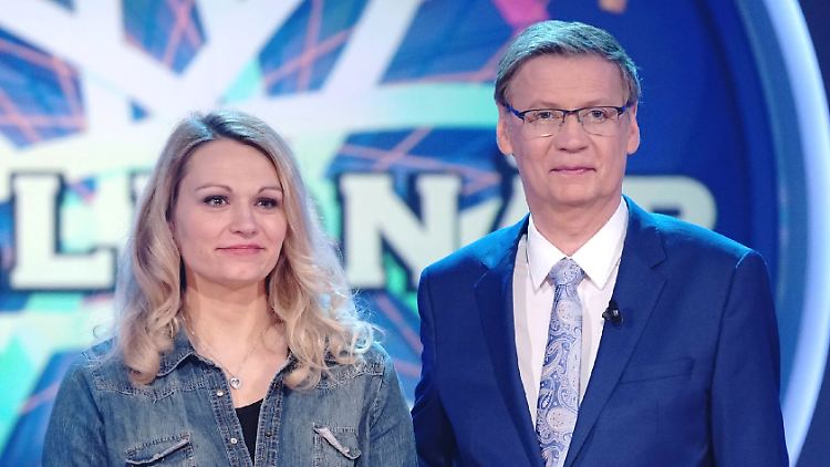 Jessica Lorenz und Günther Jauch: Immer schön die Hand geben!