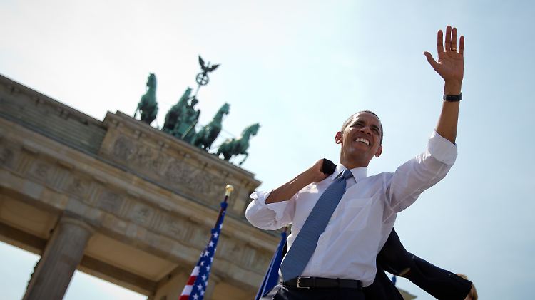Barack Obama war als US-Präsident sechsmal in Berlin zu Besuch.