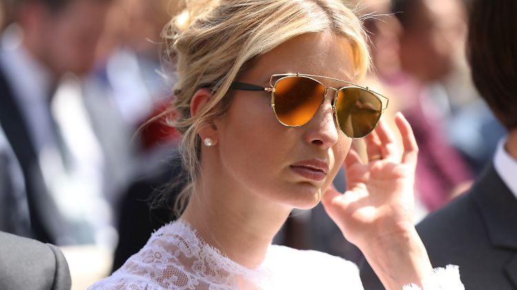 Ivanka Trump berät seit Kurzem ihren Vater, den Präsidenten der Vereinigten Staaten.