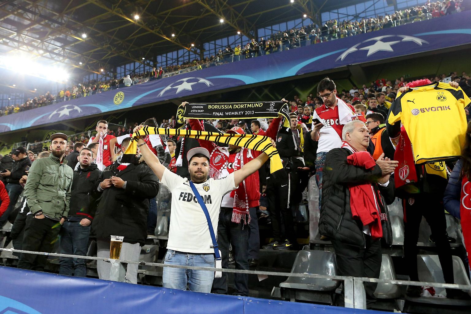 Es sollte ein Fußballfest werden zwischen Borussia Dortmund und dem AS Monaco.