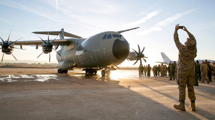 Die Maschine A400M bereitet Probleme.