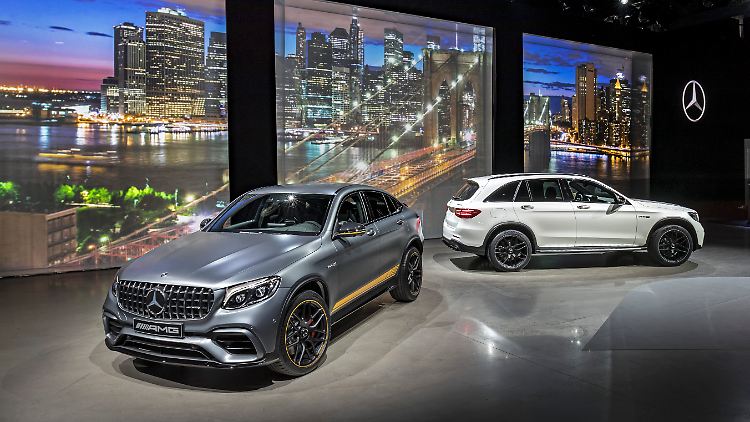 Das neue Power-Paar von Mercedes: der GLC AMG 63 und das GLC Coupé AMG 63.