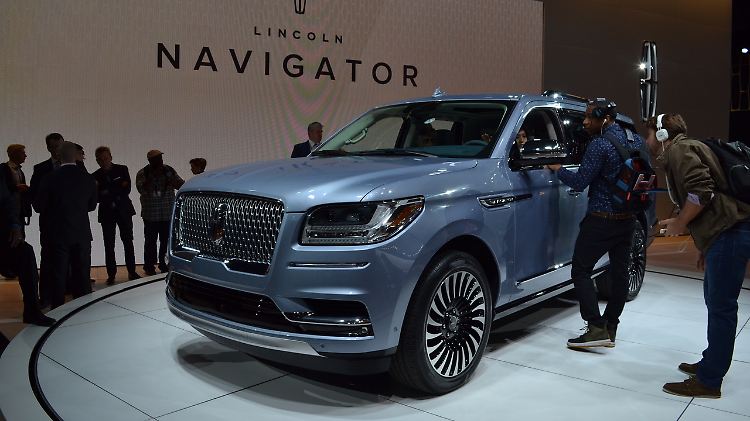 Der neue Lincoln Navigator, nach 12 Jahren Laufzeit jetzt ein echtes Luxus-SUV.