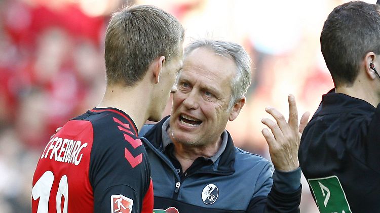 Ein eingeschworenes Team: Christian Streich holt aus seinen Freiburgern das Beste heraus.