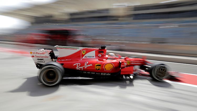Motto in Bahrain: schnell, schneller, Sebastian Vettel.