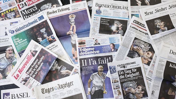 Mit seinem Sieg bei den Australian Open hat sich Roger Federer zurück auf die Titelseiten katapultiert.