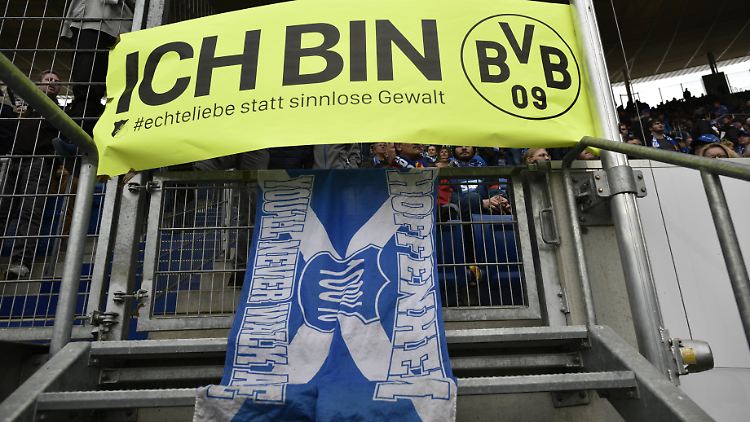 Trotz Rivalitäten - im Ernstfall solidarisieren sich die Hoffenheimer mit Borussia Dortmund.