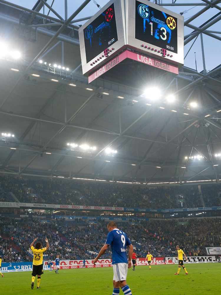 Das 3:1 auf Schalke war einer von bereits sieben Dortmunder Auswärtssiegen in dieser Saison.