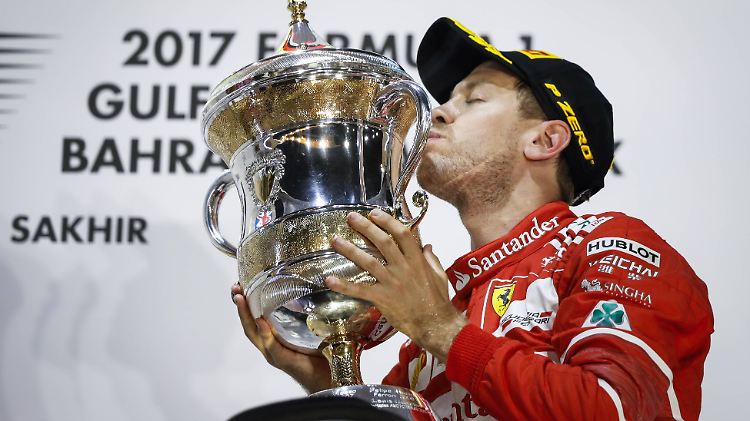 Sebastian Vettel freut sich auf die weiteren Rennen - er kann endlich wieder einmal im WM-Kampf mitmischen.