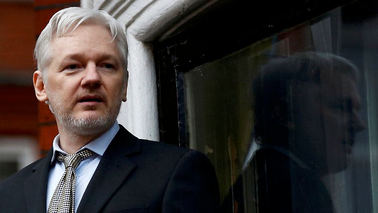 Julian Assange findet seit Jahren in der ecuadorianischen Botschaft in London Unterschlupf.
