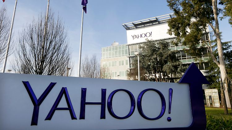 Die Yahoo-Zentrale in Sunnyvale, Kalifornien.