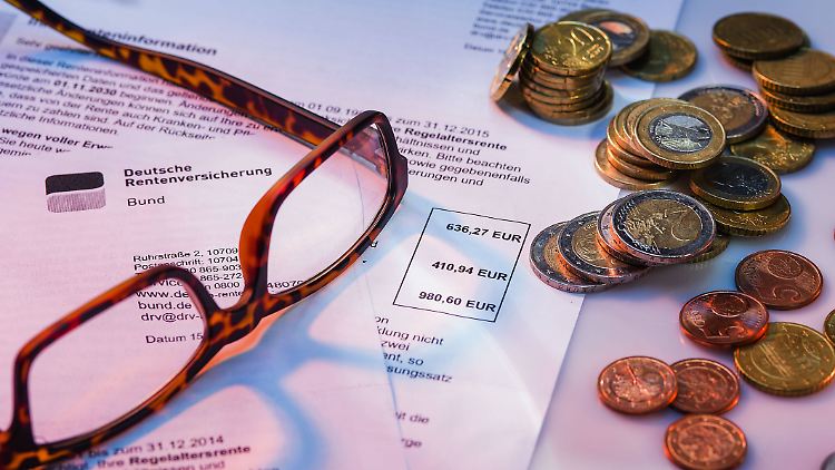 Derzeit beträgt der EM-Rente im Durchschnitt 731 Euro pro Monat. 