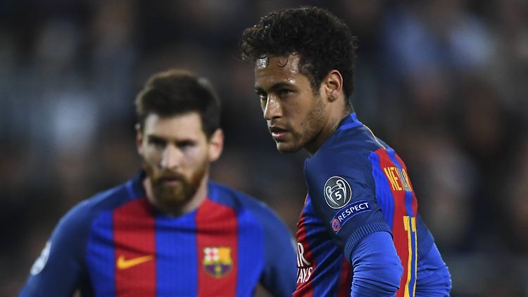 Und nun? Lionel Messi und Neymar.