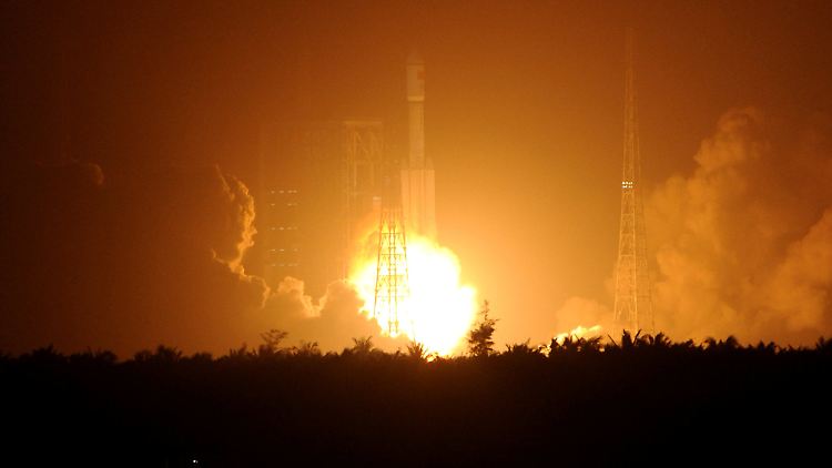 Erfolgreiches Spektakel: "Tianzhou 1" ist ein wichtiger Baustein auf dem Weg zu einer chinesischen Raumstation.
