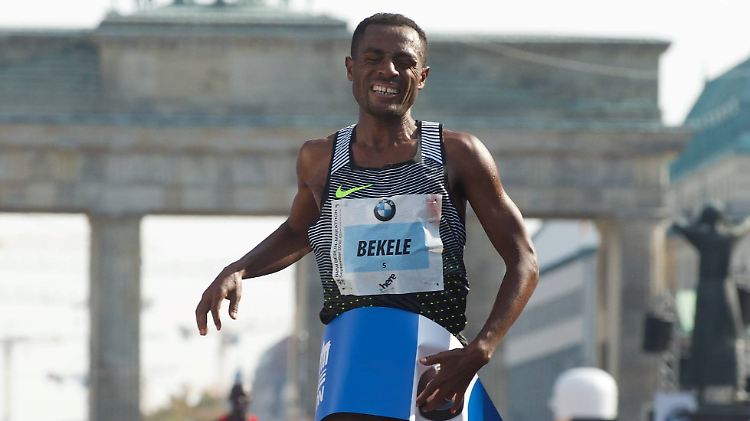 Zweitbeste Zeit der Geschichte: Kenenisa Bekele 2016 in Berlin.