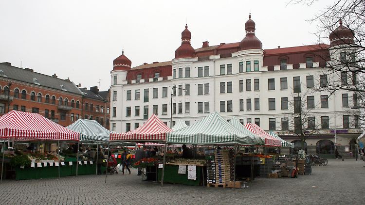 Ruhig und beschaulich: der Möllevångstorget. Im Februar geschah hier ein Verbrechen.