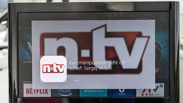Alexa liest über den neuen Fire TV Stick auch auf dem Fernseher die Schlagzeilen von n-tv.de vor.