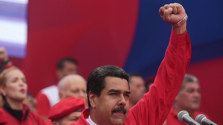 Venezuelas Staatschef Nicolás Maduro. 