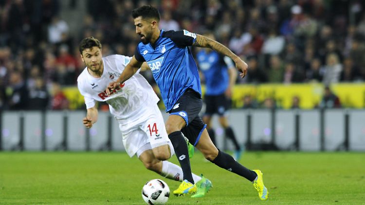 Kerem Demirbay sorgte mit seinem späten 1:1 für Hoffenheimer Glücksgefühle beim 1. FC Köln.