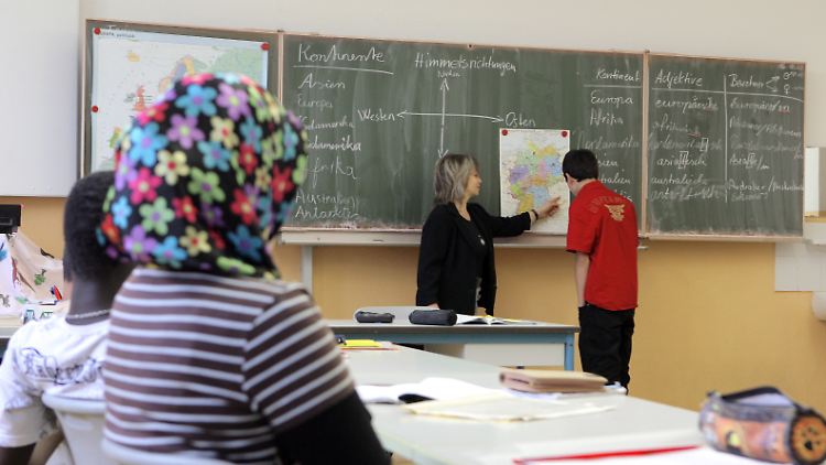In den Klassen sollte für eine bessere Integration vor allem Deutsch gesprochen werden, glaubt Wanka.