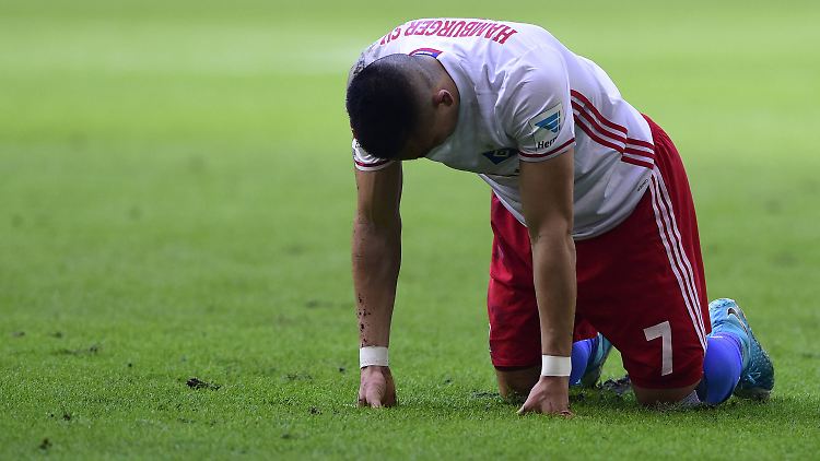 Geschlagen: Der Hamburger SV gegen Darmstadt.