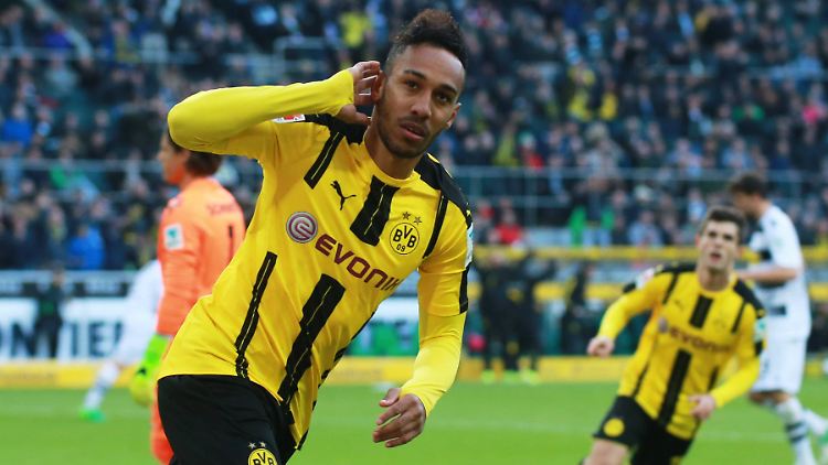Pierre-Emerick Aubameyang traf gut 100 Sekunden nach seiner Einwechslung zum 2:2.