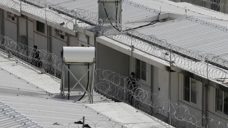 Das Flüchtlingslager Moria in Griechenland.