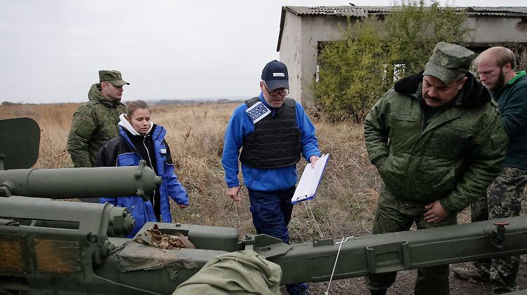 Die OSZE hat in der Ostukraine 700 unbewaffnete Beobachter im Einsatz.