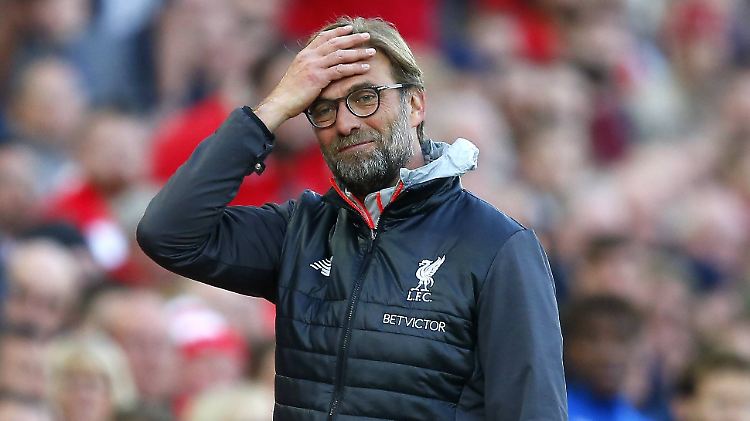 Nichts, "ist mir häufiger passiert als das": Jürgen Klopp.