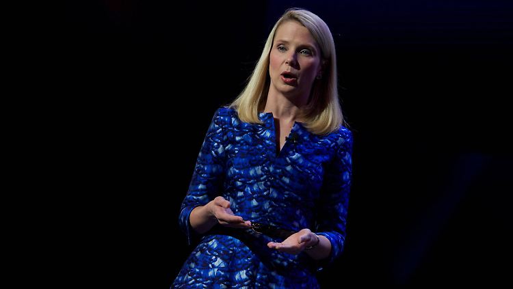 Sahnt kräftig ab: Marissa Mayer.