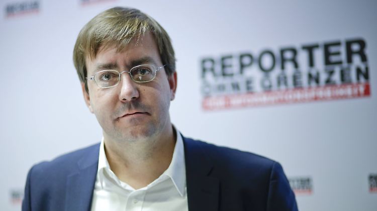 Christian Mihr ist Geschäftsführer der Organisation Reporter ohne Grenzen und selbst Journalist.