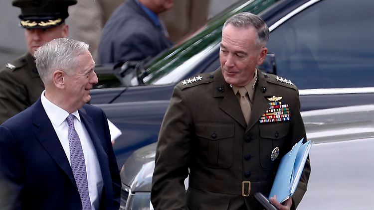 US-Verteidigungsminister Mattis auf dem Weg zu einem Arbeitstreffen zur Nordkorea-Strategie.