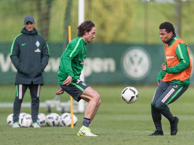 Serge Gnabry fühlt sich wohl bei Werder. Ob er bleibt, weiß er nicht.