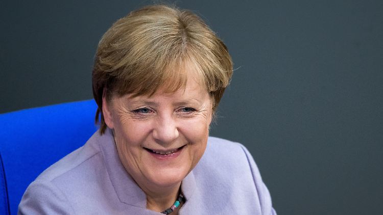 Angela Merkel kann genauso wie Theresa May.